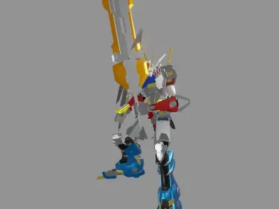 The Mecha Attacker 23 3D model