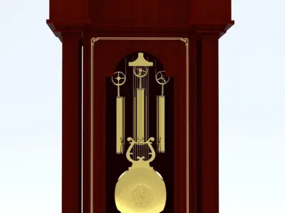 Classic  clock 3D model