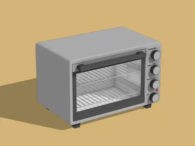 Elctric Oven 3D model
