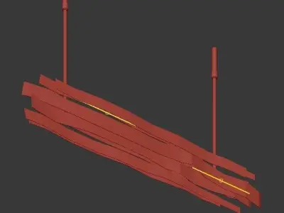 Landscape Linear Pendant 3D model