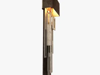 hubbardton forge Collage LED Sconce 3D model