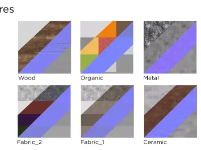 Medieval Market Bazaar Props Kit Low-poly 3D model