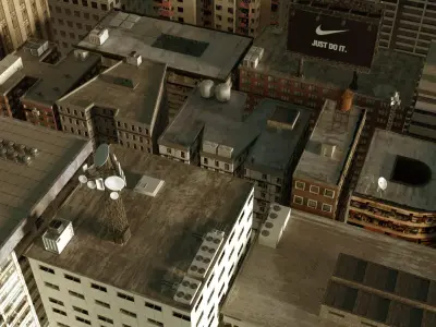 Urban Residental Apartments Pack  3D model