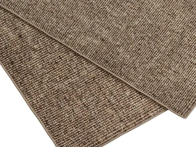 Carpet set 3223 - Woven rug of sisal - 7K 3D model