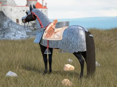  Used Medieval Horse Armor 