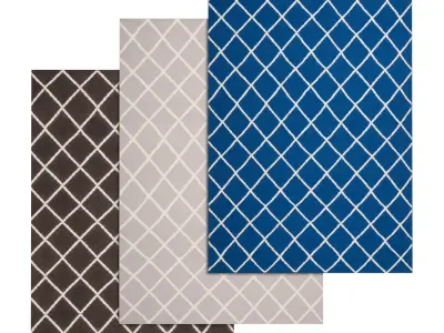 Rug Set 123 3D model