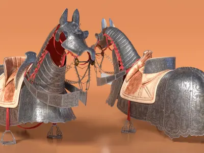  Used Medieval Horse Armor 