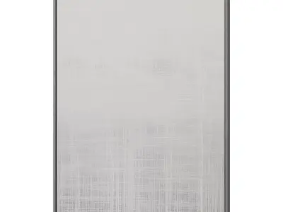 Set of 3 Abstract Paintings in Frames 3D model 99
