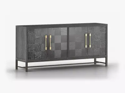 Clauss Industrial Loft Sideboard 3D model