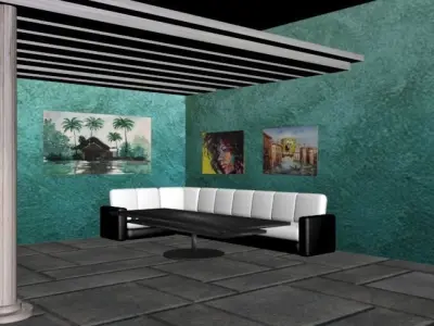 interior designs you want  3D model