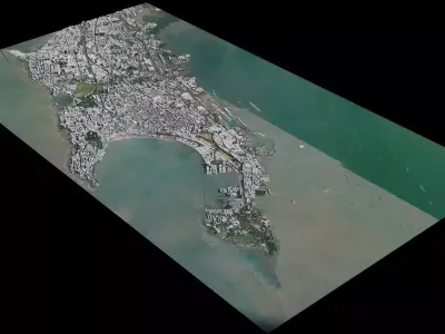 Mumbai - India 3D model