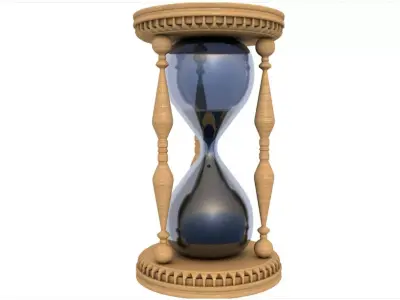 Hourglass collection 3D model