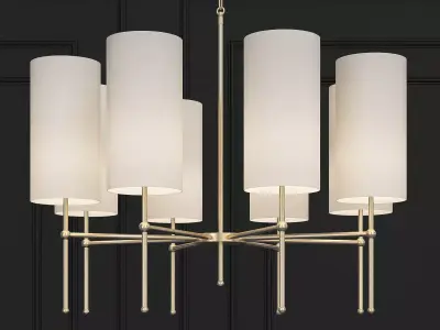 Arizona Eight Arm Chandelier 3D model