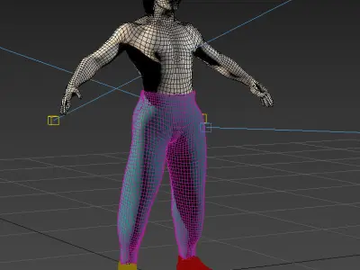 LIU KANG FAN HD REMIX 3D model