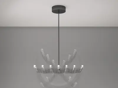 Space Frame Pendant S 3D model