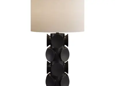 CURREY AND COMPANY TENTECOLO TABLE LAMP Low-poly 3D model