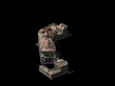 War-city-scars 04 3D model