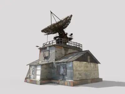 Abandoned Radar Station 3D model