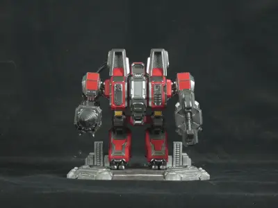 SCV - Starcraft 2 3d Print Statue 3D print model