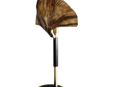 Ginkgo table lamp 3D model