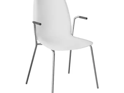 LEIFARNE dining chair - light 3D model