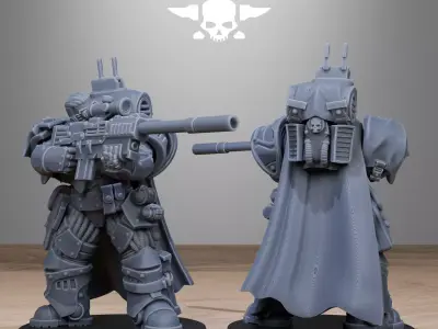 Socratis Snipers 3D print model