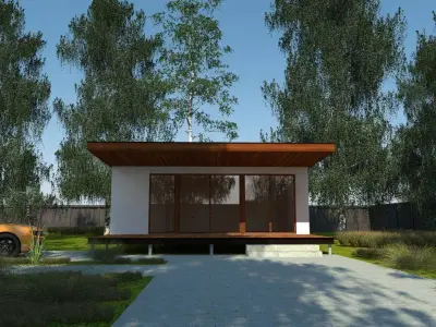 Modular  house  3D model  3D model