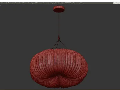 ANGELO pendant lamp Low-poly 3D model