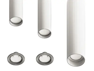 Light Star Rullo Black  3D model