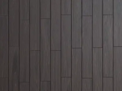 Dark Oak Wood Planks PBR Seamless Texture
