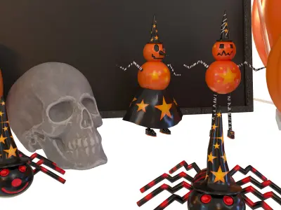 halloween set 1-1 3D model