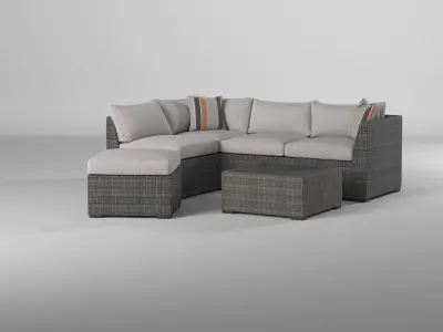 Exterior Sofa 3D model purchase