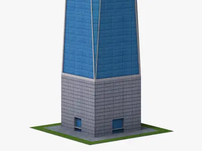 Freedom Tower 3D model