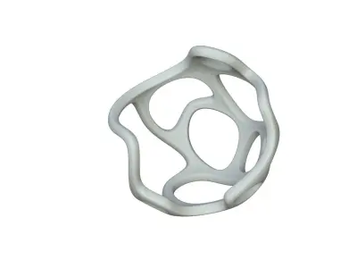 SciFi Cube Object No 18994 Low Poly Shape Texture