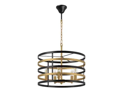 735050 Epsilon Lightstar Chandelier 3D model