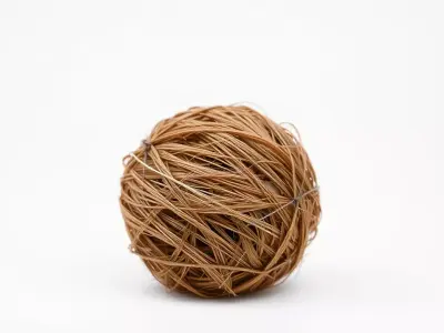 Bamboo Weave Light Natural HQ PBR Textures Set Texture