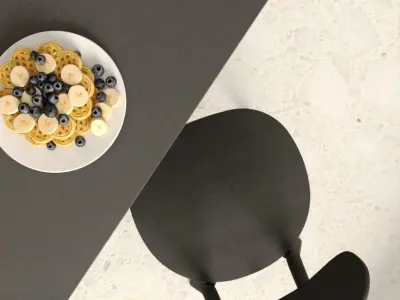 Diningchairs set 05 3D model