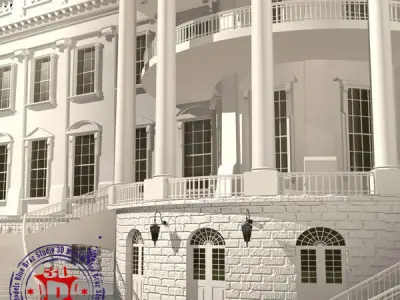 White House 3D model