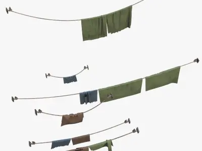 Cloth dirty 3D model