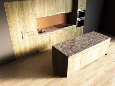 115-Kitchen7 texture 10 3D model