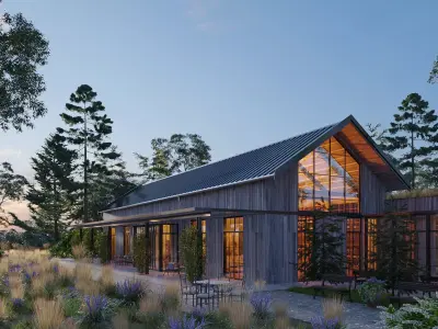 Forest House 3D model buy