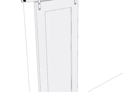 BARN DOOR Free 3D model