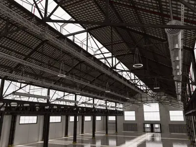 Exhibition Hall 41 3D model