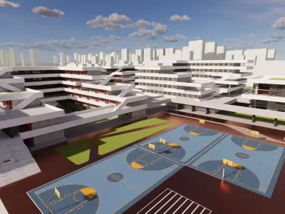 University School-C5 3D model