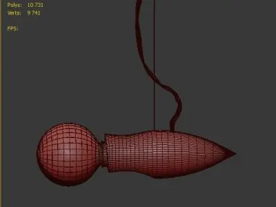 Hanging lamp LOFT HOUSE P-173 3D model