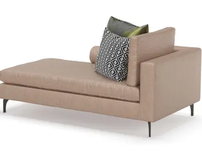 Belgraves Chaise Longue 3D model