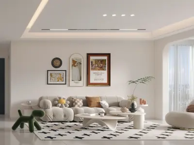   Living room 3D model