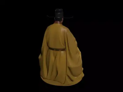 Emperor of the Song Dynasty 3D model