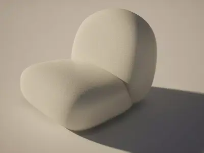 Pacha Lounge Chair Free 3D model