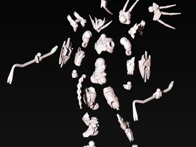 SA-8 Cook Ding 3D print model